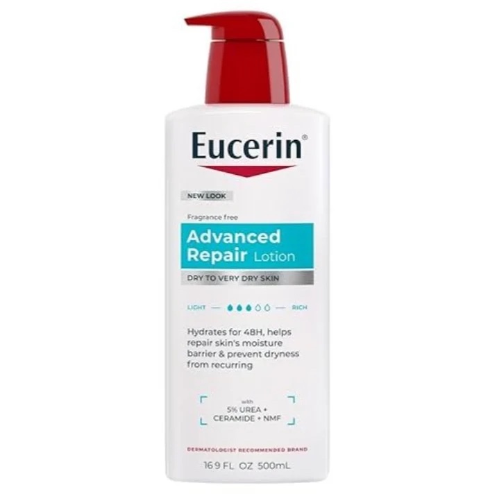 Eucerin Advanced Repair Lotion - 500ml |يوسيرين لوشن الإصلاح المتقدم - 500 مل