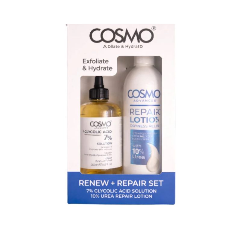 COSMO Exfoliate & Hydrate - 250x316ml | كوزمو مجموعة الترطيب و التقشير - 250x316 مل
